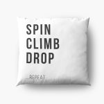 spin-climb-drop-repeat_kissen